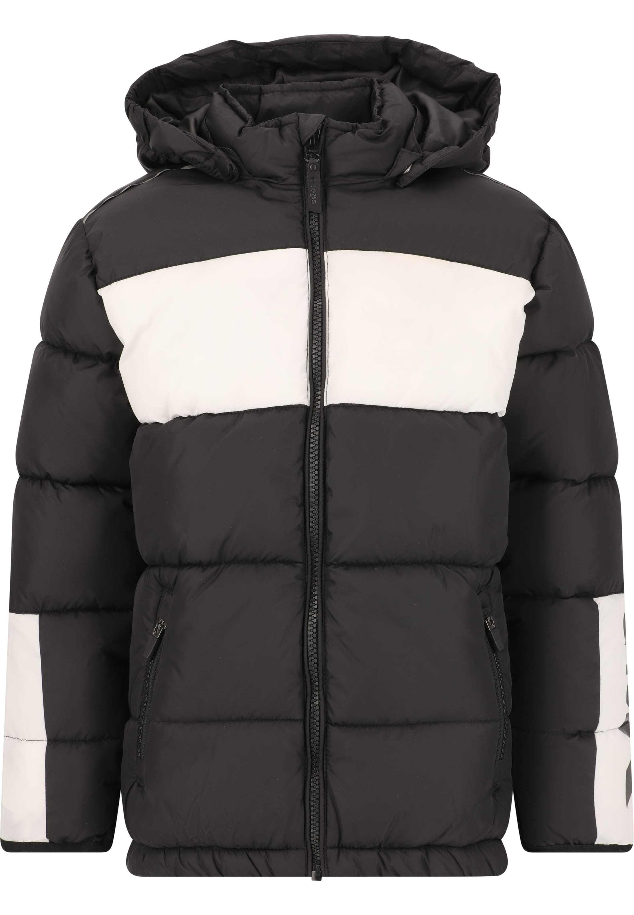 ZigZag Performance Jacket 'Bruno' in Black: front