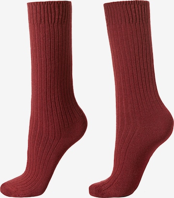CALZEDONIA Socks in Red: front