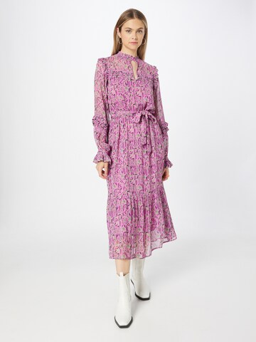 POM Amsterdam Shirt dress in Pink: front