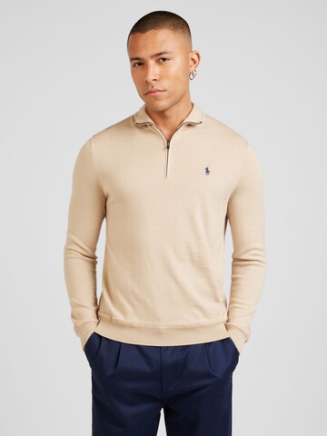 Polo Ralph Lauren Pullover in Beige: Vorderseite