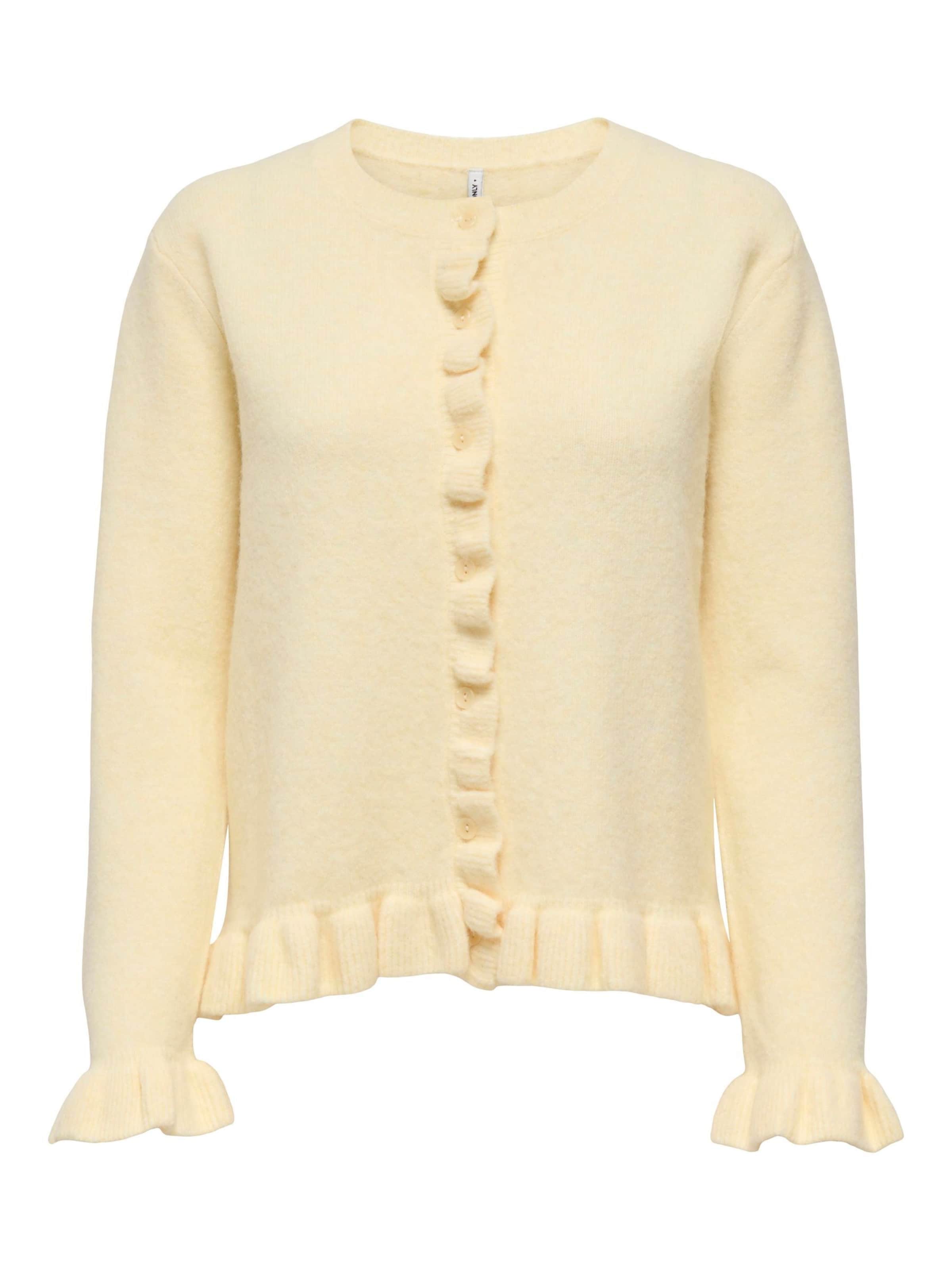 ONLY Knit cardigan 'ONLRIMA' in Pastel yellow, Item view