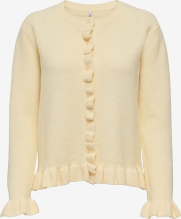 ONLY Cardigan 'ONLRIMA' i gul: forside