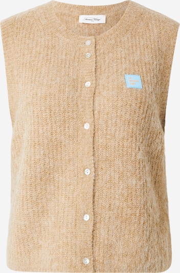 AMERICAN VINTAGE Kardigan bez rukava 'EAST' u boja devine dlake (camel), Pregled proizvoda