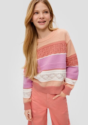 s.Oliver Sweater in Pink: front