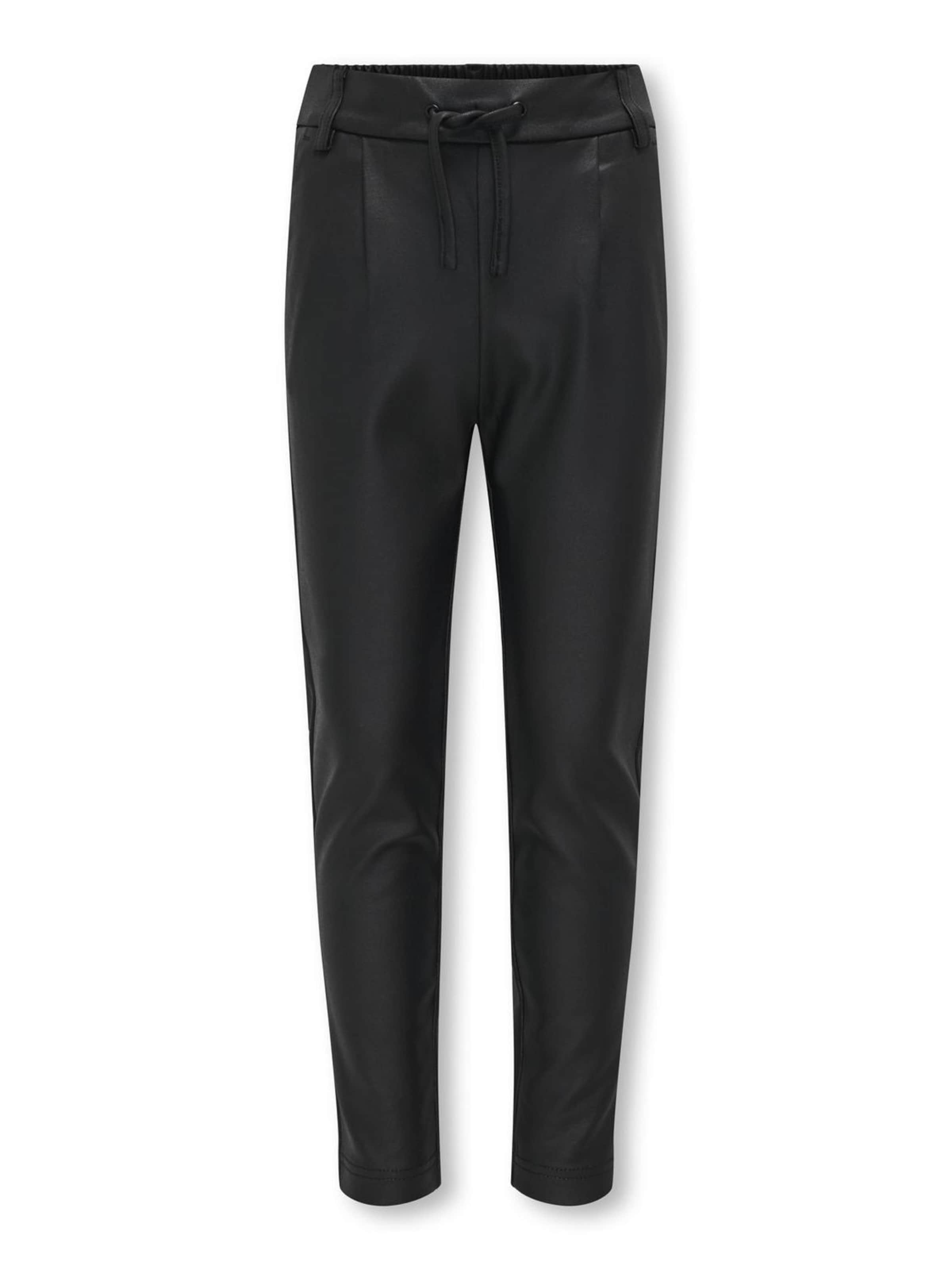 regular Pantaloni 'KOGPOPTRASH' di ONLY GIRLS in nero: frontale