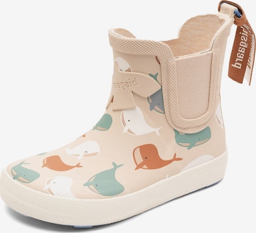 BISGAARD - Botas de lluvia en beige: frente