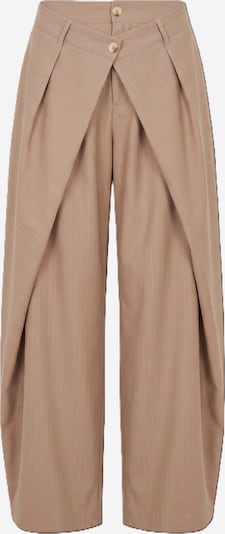 La Pajé Püksid 'Pinstripe' 34 suuruses kaamel, Tootevaade