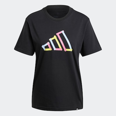 ADIDAS SPORTSWEAR Performance Shirt 'Tech Fill' in Light blue / Yellow / Light pink / Black, Item view