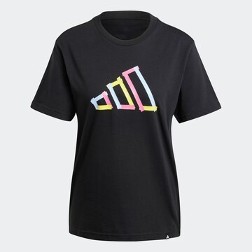 T-shirt fonctionnel 'Tech Fill' ADIDAS SPORTSWEAR en noir : devant