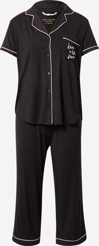 Kate Spade Pajama 'CAPRI' in Black: front