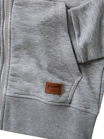 yazubi Sweatjacke 'Jacob' in Grau
