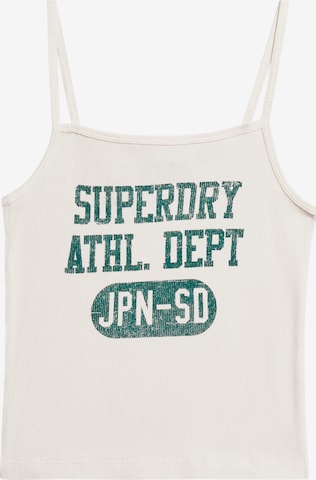 Haut Superdry en beige : devant