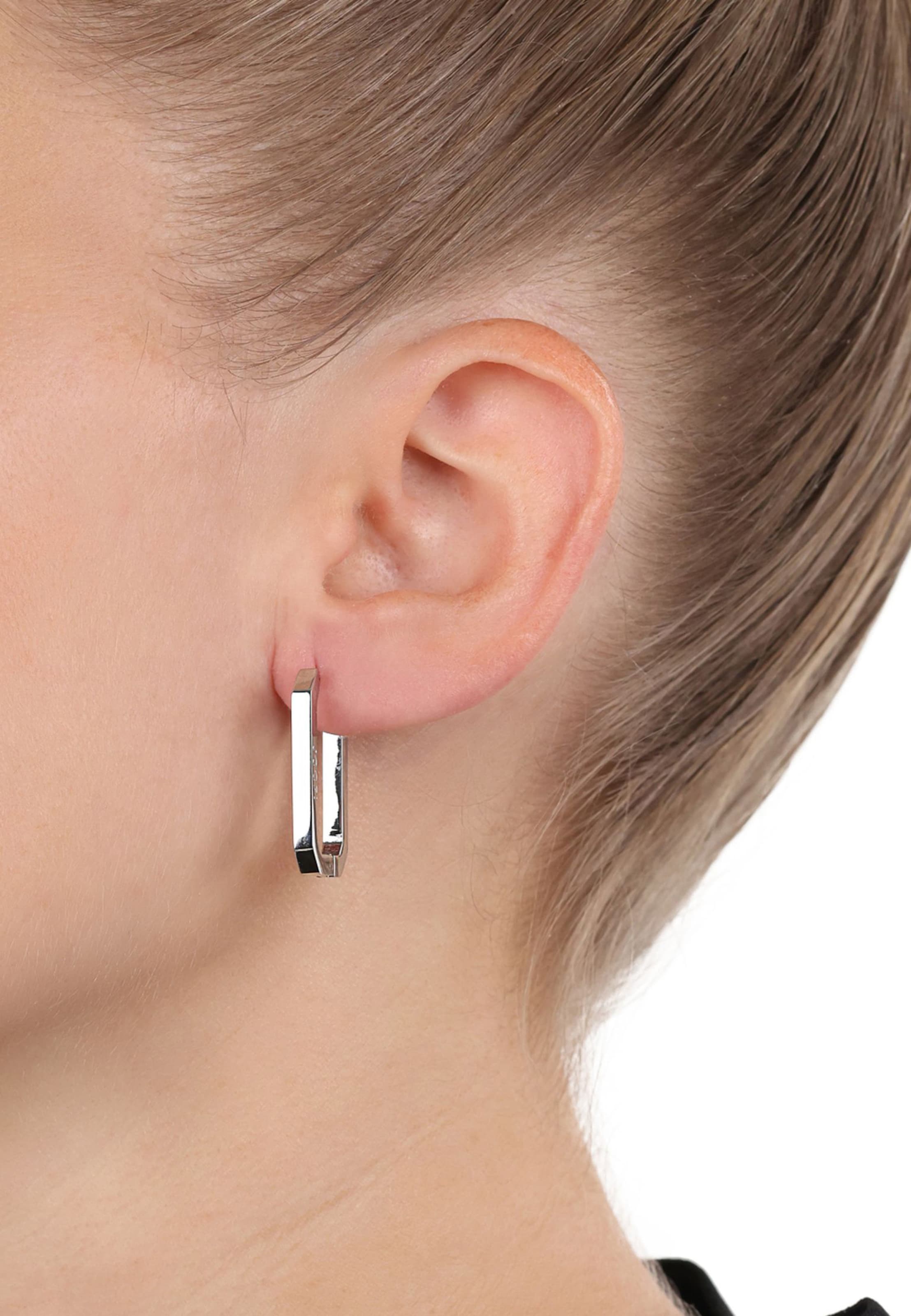 Boucles d'oreilles JOOP! en argent : devant