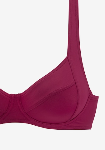 LASCANA - Clásico Top de bikini 'Pride' en lila