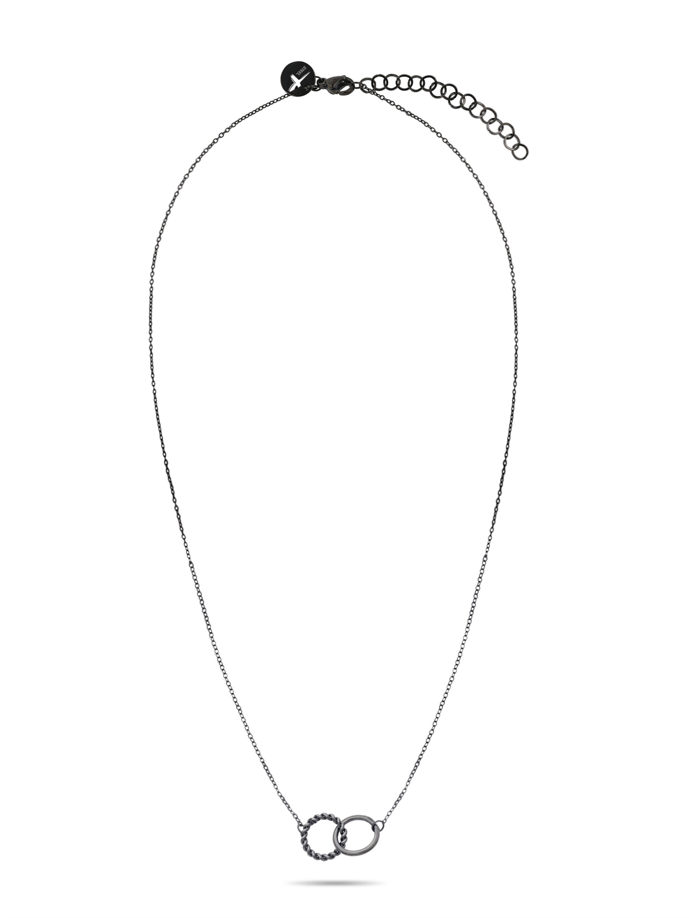 Tamaris Necklace in Black: front