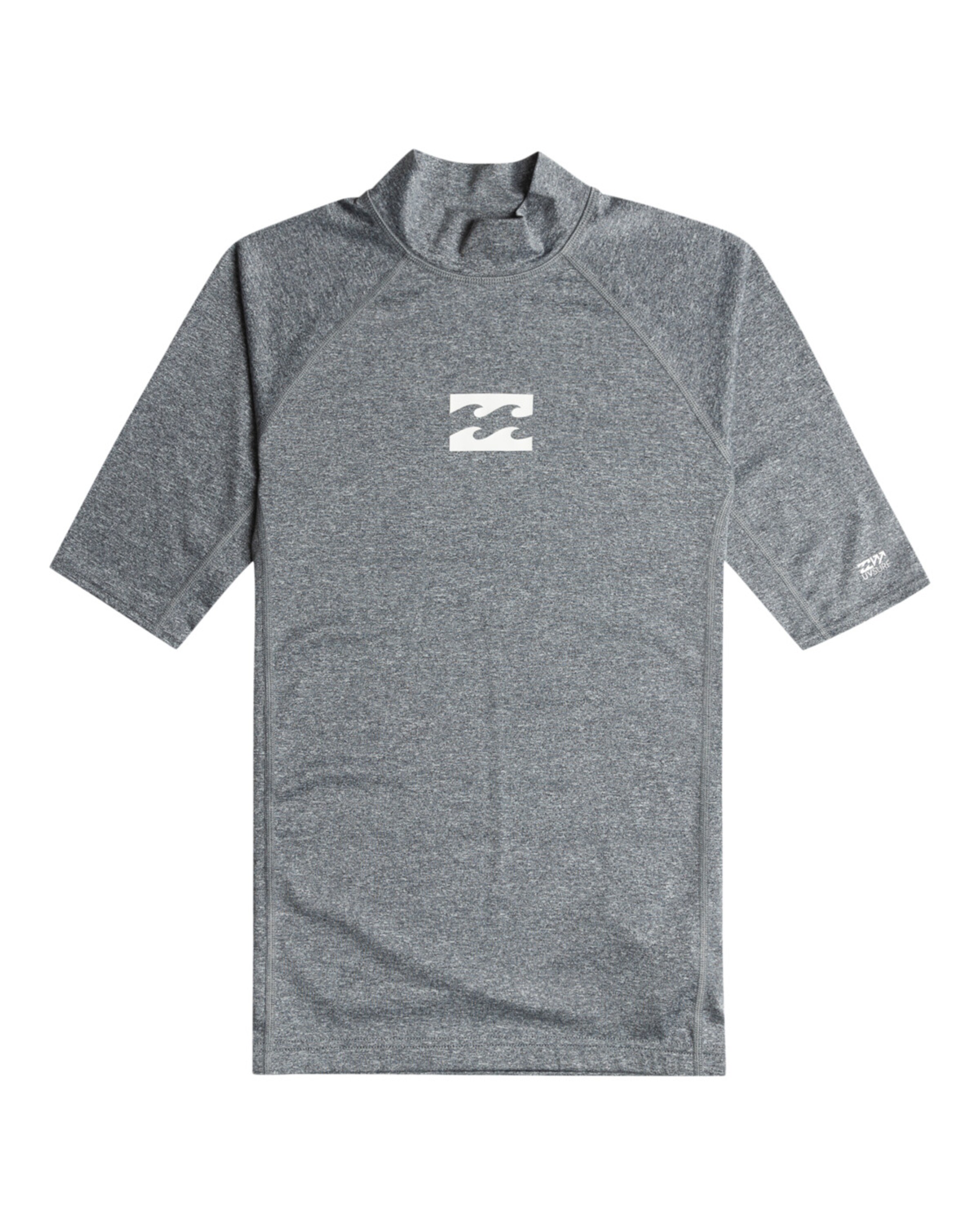 BILLABONG Funktionsshirt' Waves All Day' in Grau: Vorderseite