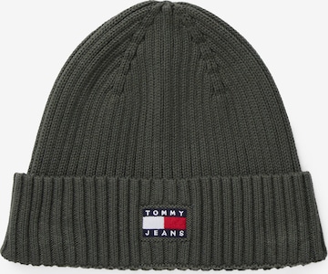 Tommy Jeans Шапка 'HERITAGE' в зелено: отпред