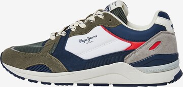Pepe Jeans Sneakers 'X20 Free' in Green: front