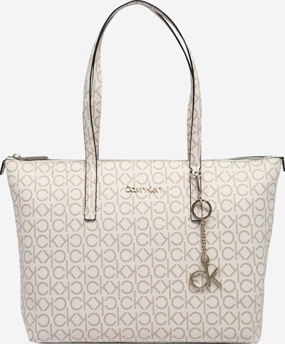 Calvin Klein Shopper in de kleur Crème / Poederroze, Productweergave
