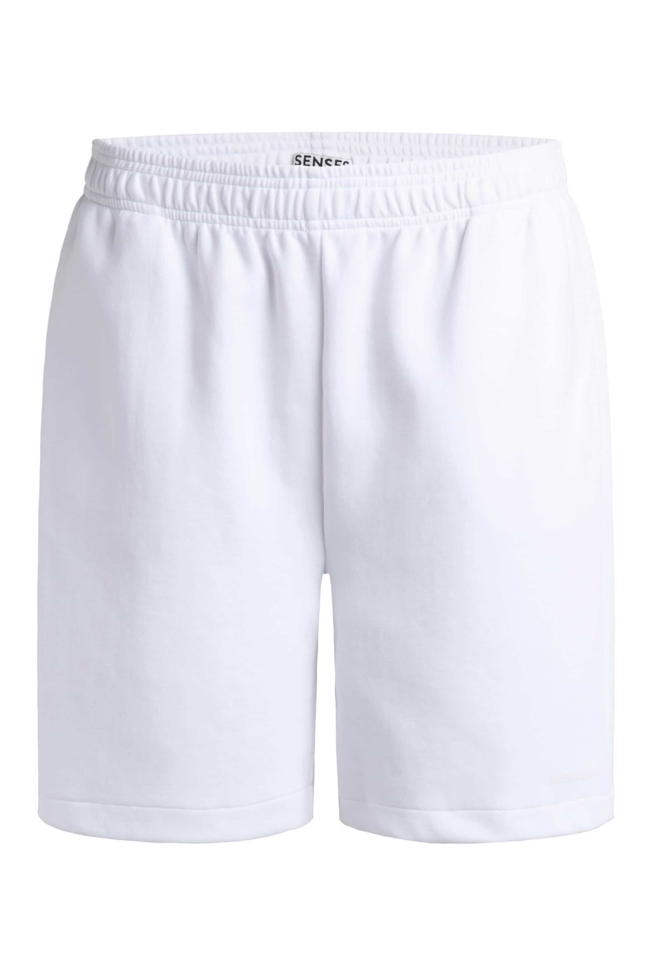 SENSES.THE LABEL Loose fit Pants in White: front