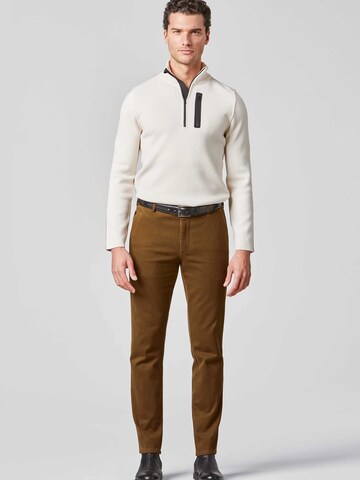 MEYER Regular Chino Pants in Brown