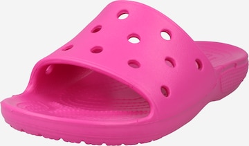 Crocs Mules in Pink: front