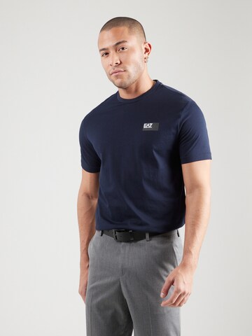 EA7 Emporio Armani - Camiseta en azul