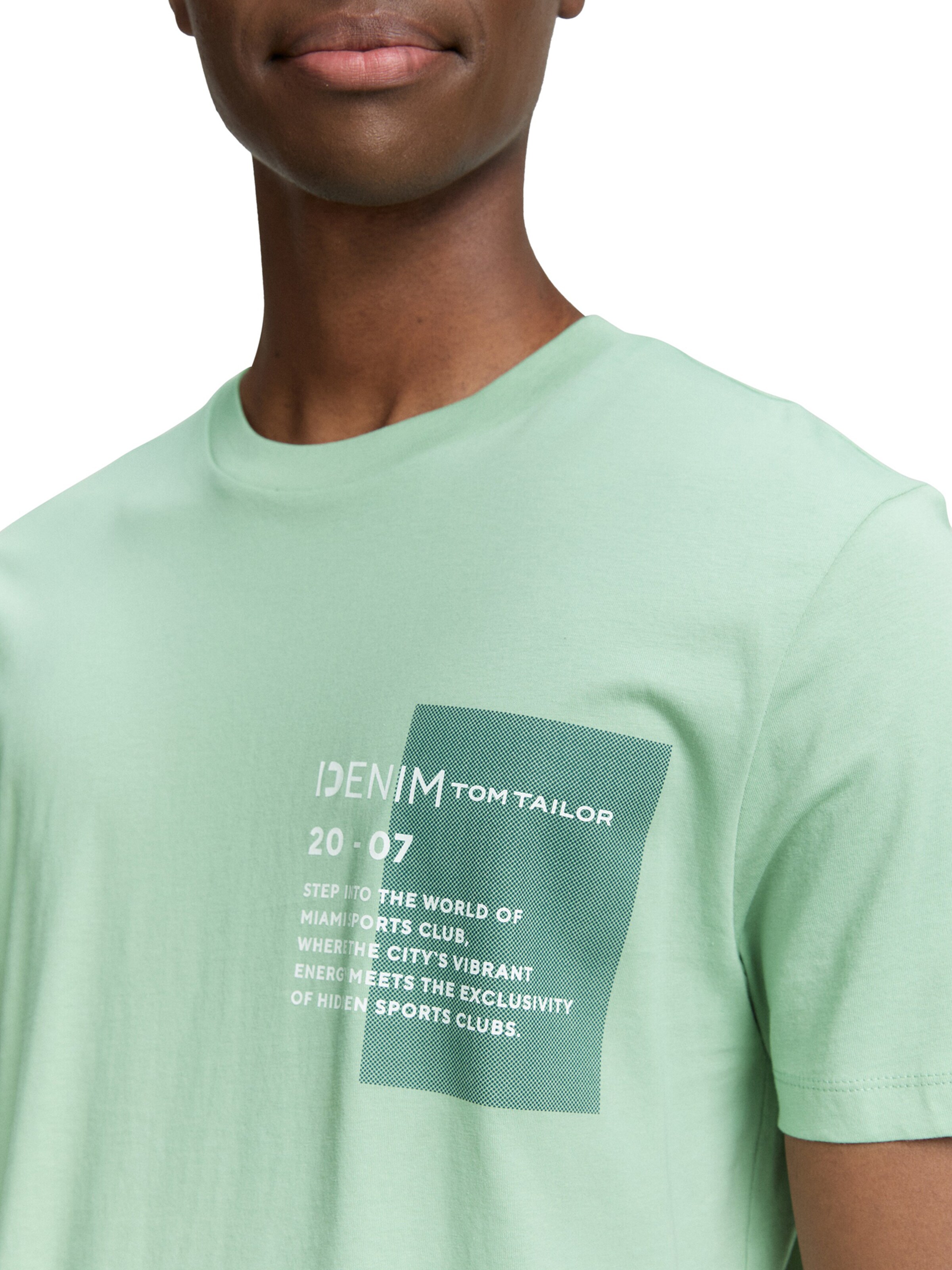 TOM TAILOR DENIM Bluser & t-shirts i grøn