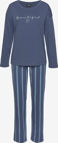 VIVANCE Pajama in Blue: front