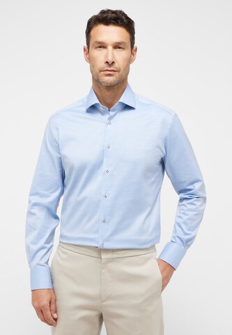 ETERNA Regular fit Business Shirt in Blue: front