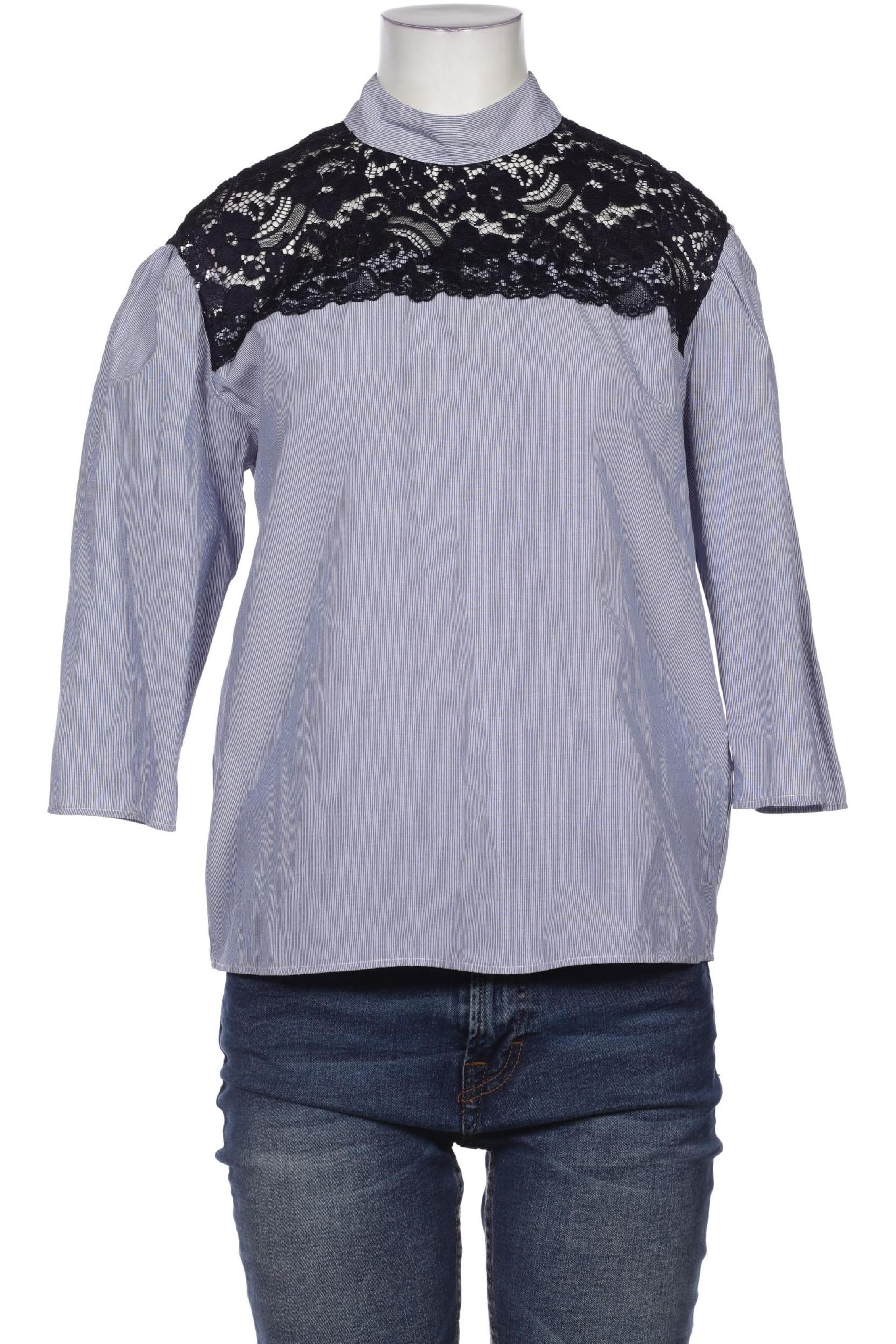 ZARA Bluse M in Blau: Vorderseite