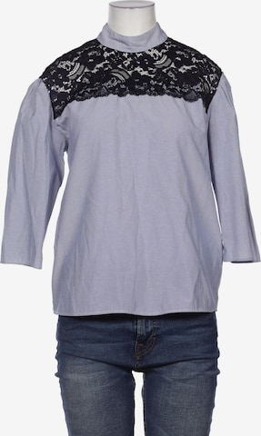 ZARA Bluse M in Blau: Vorderseite