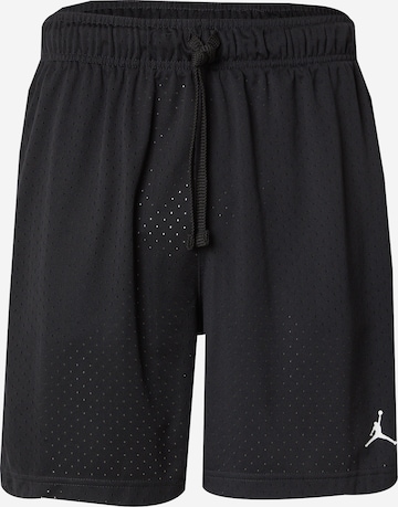 JordanSportske hlače - crna boja: prednji dio