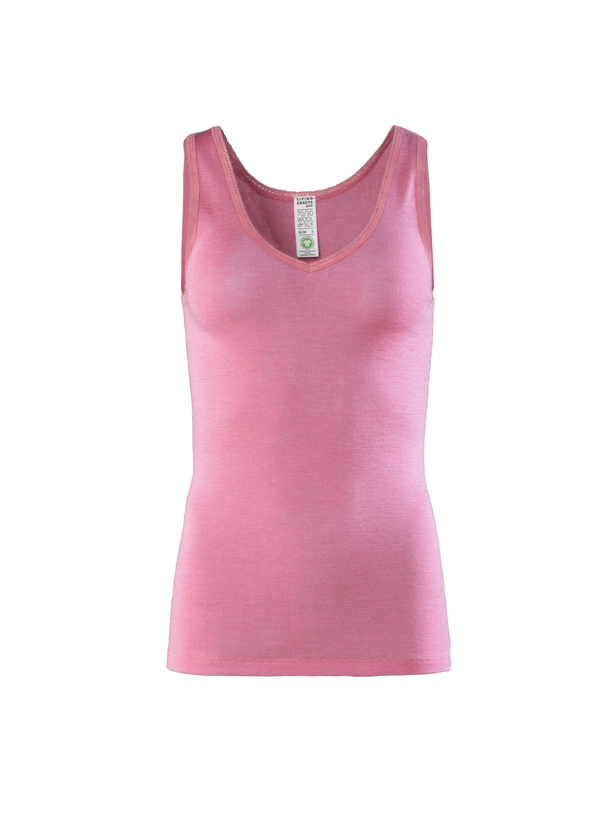 Living Crafts Undershirt 'FREYA' in Pink: front