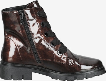 Bottines à lacets 'Dover' ARA en marron