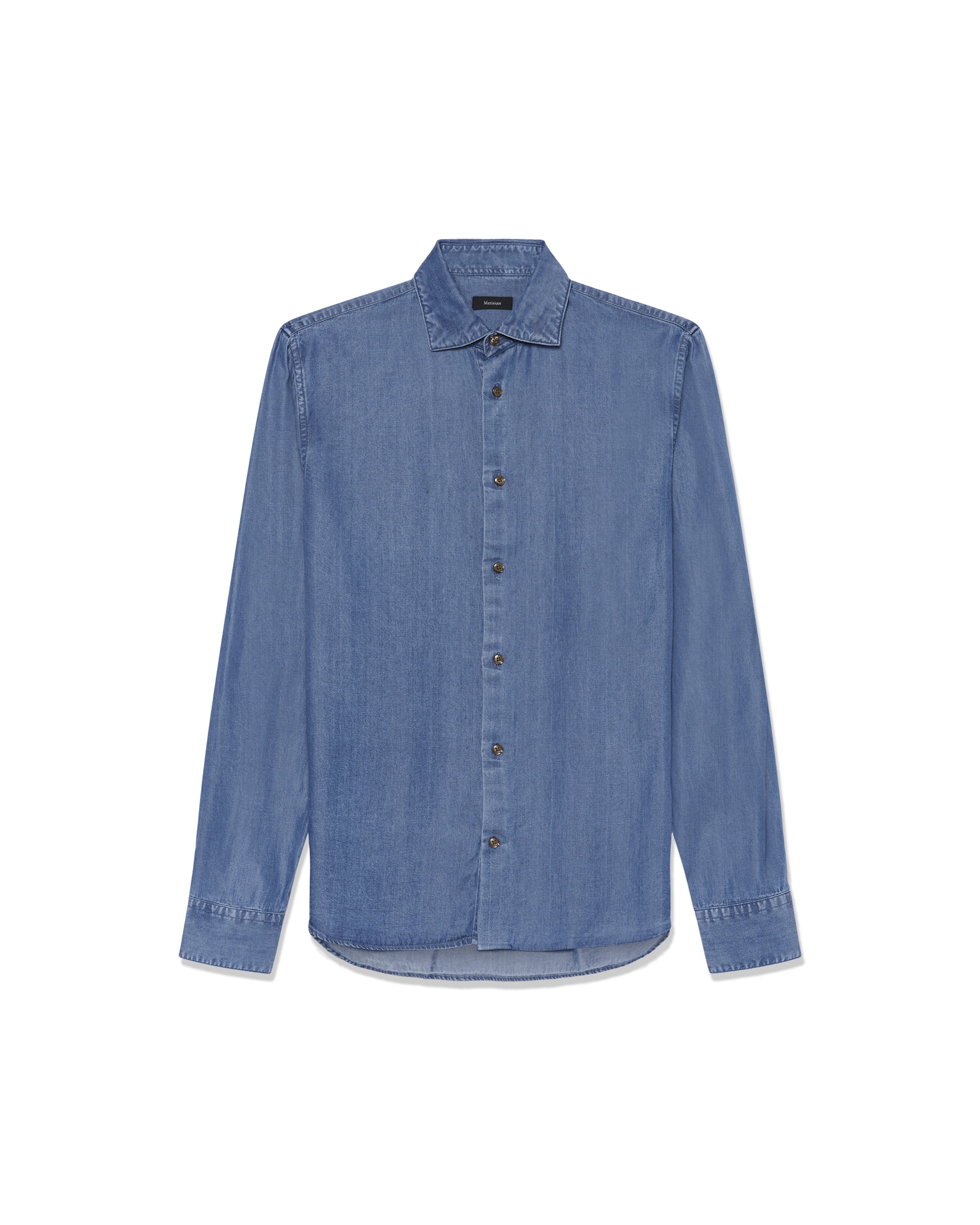 Matinique Regular fit Overhemd 'Marc' in Blauw: voorkant