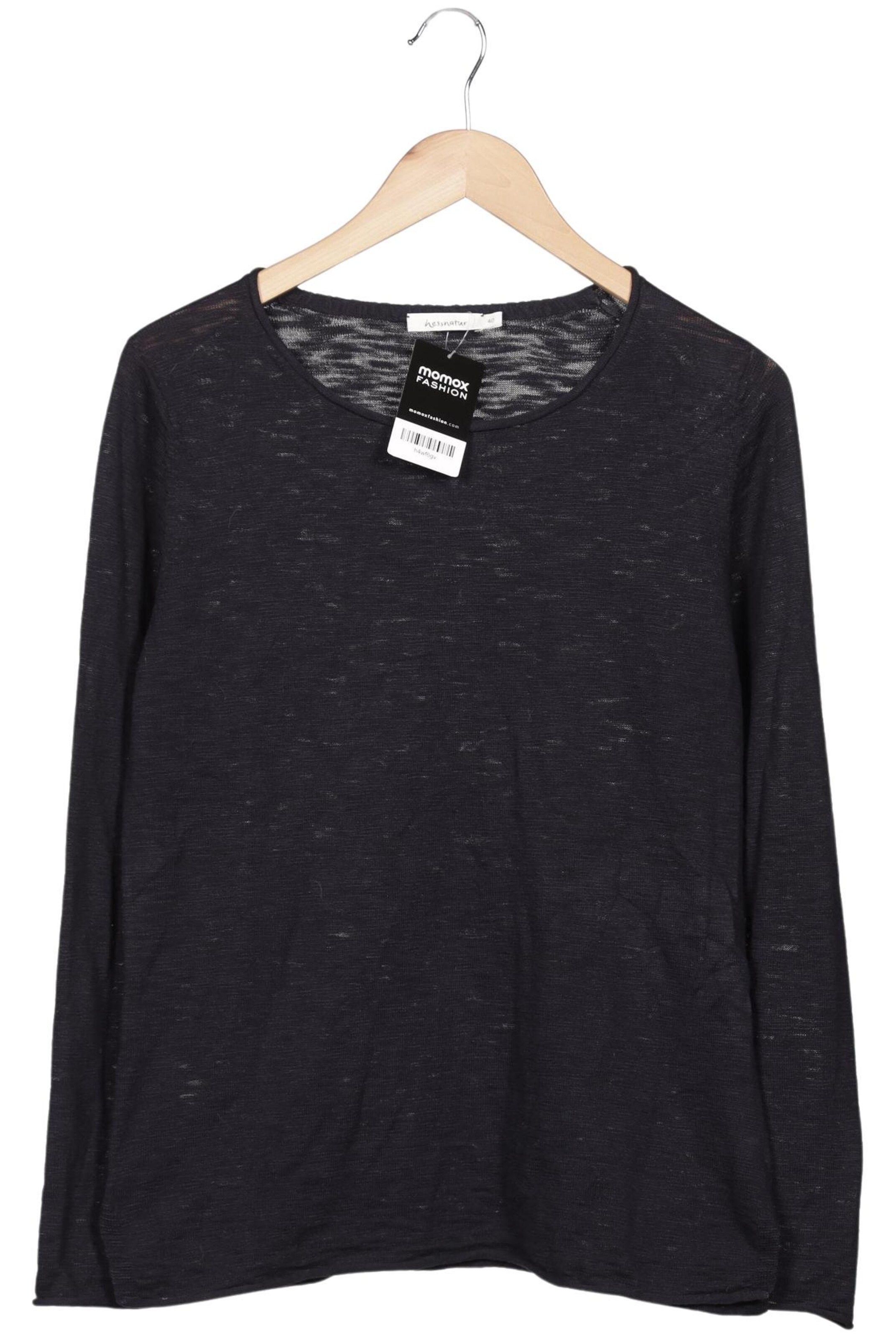 hessnatur Sweater & Cardigan in L in Blue: front