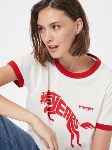 WRANGLER Футболка в Белый