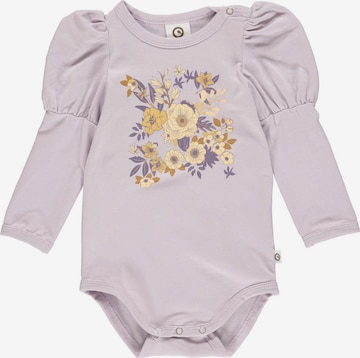 Müsli by GREEN COTTON Romper/Bodysuit 'Cardamine' in Purple: front