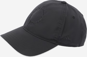 ADIDAS PERFORMANCE - Gorra deportiva 'Baseball Made With Nature' en negro: frente