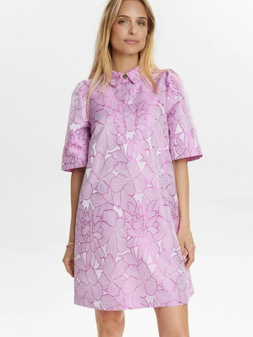 Robe ' VIDA ' NÜMPH en rose : devant