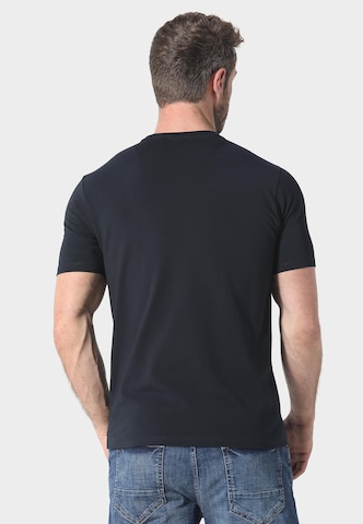 883Police T-Shirt 'Dover' in Blau