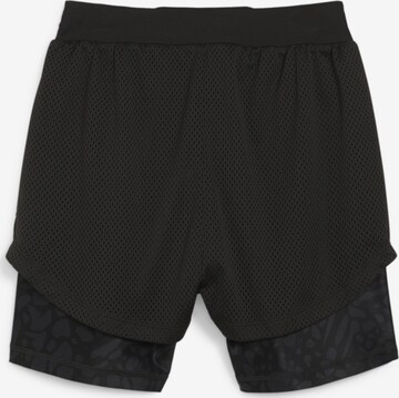 PUMA Regular Sportshorts in Schwarz