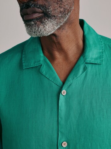 Next Regular Fit Hemd in Grün