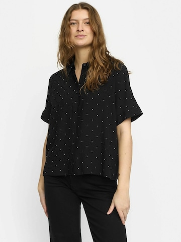 Camicia da donna 'Margot' di Soft Rebels in nero: frontale