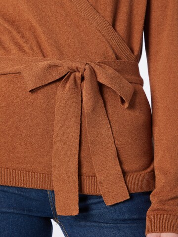 Cardigan minimum en marron