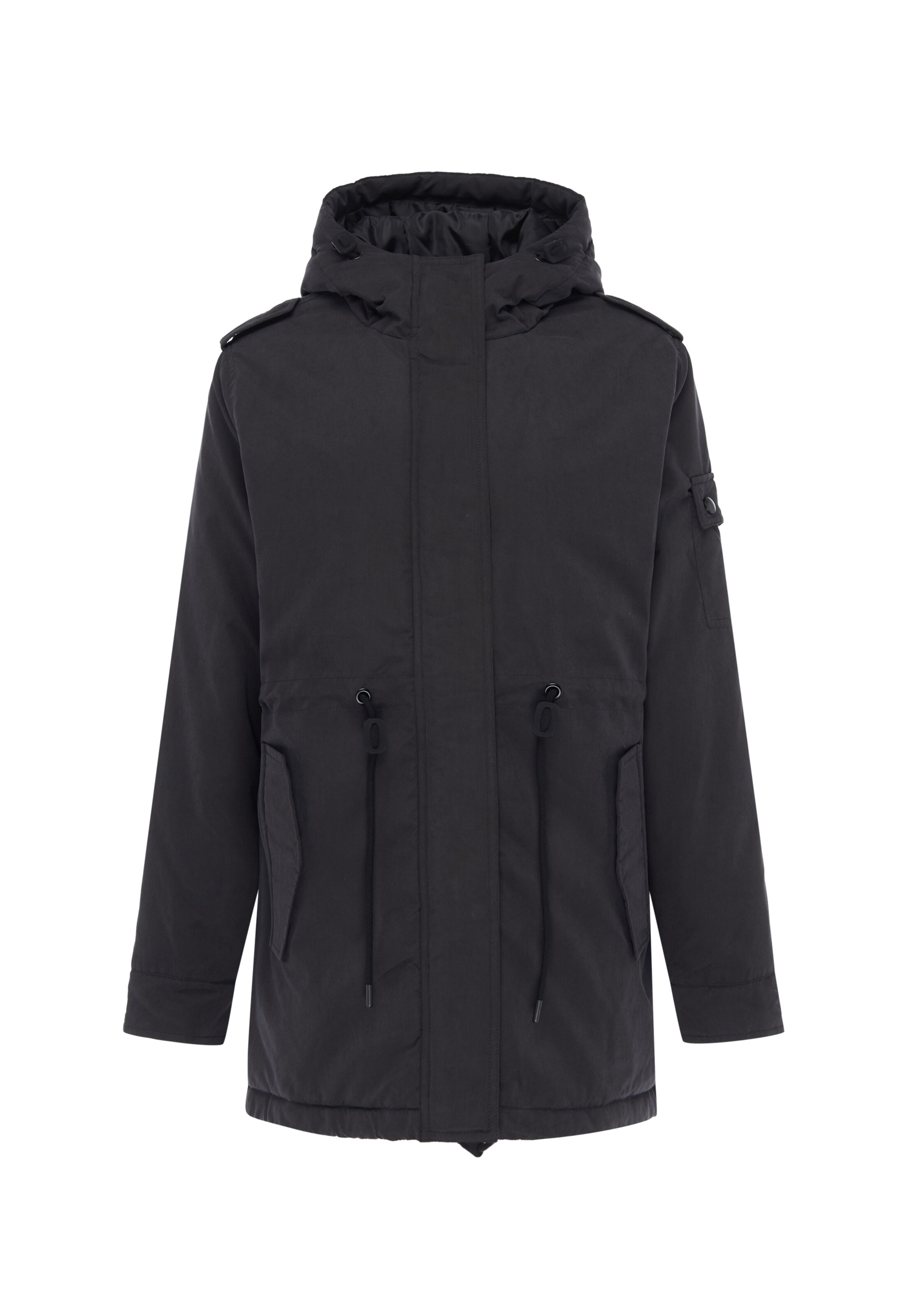 Usha - Chaqueta de entretiempo en negro: frente