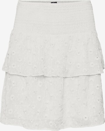 VERO MODA - Saia 'Clara' em branco: frente