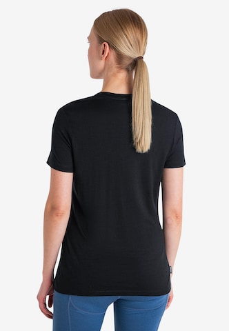 ICEBREAKER Toiminnallinen paita 'Tech Lite III' värissä musta