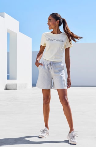 BENCH Szabványos Nadrág - szürke